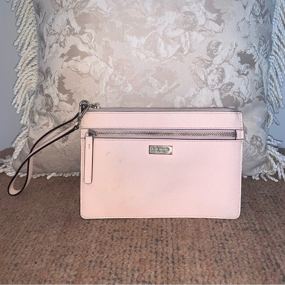 Kate Spade Blush Pink Wristlet - Picture 2 of 12